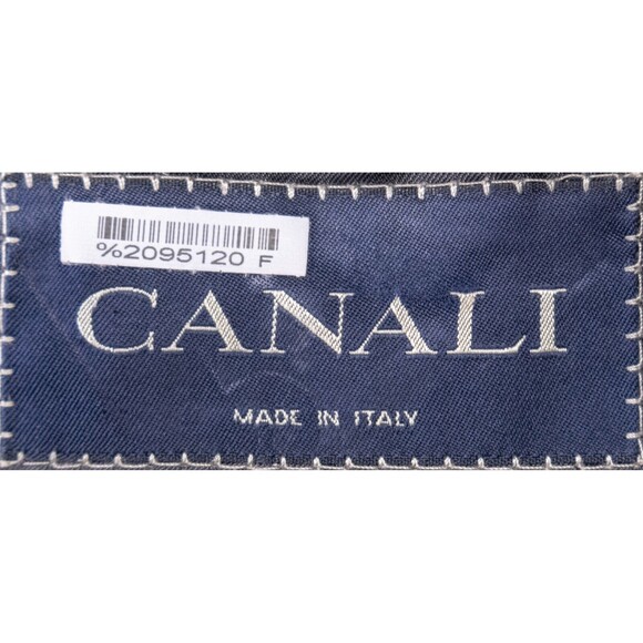 Canali Solid Gray Wool Blazer Sport Coat Mens Size 42R/S Three-Button Jacket - Picture 9 of 13